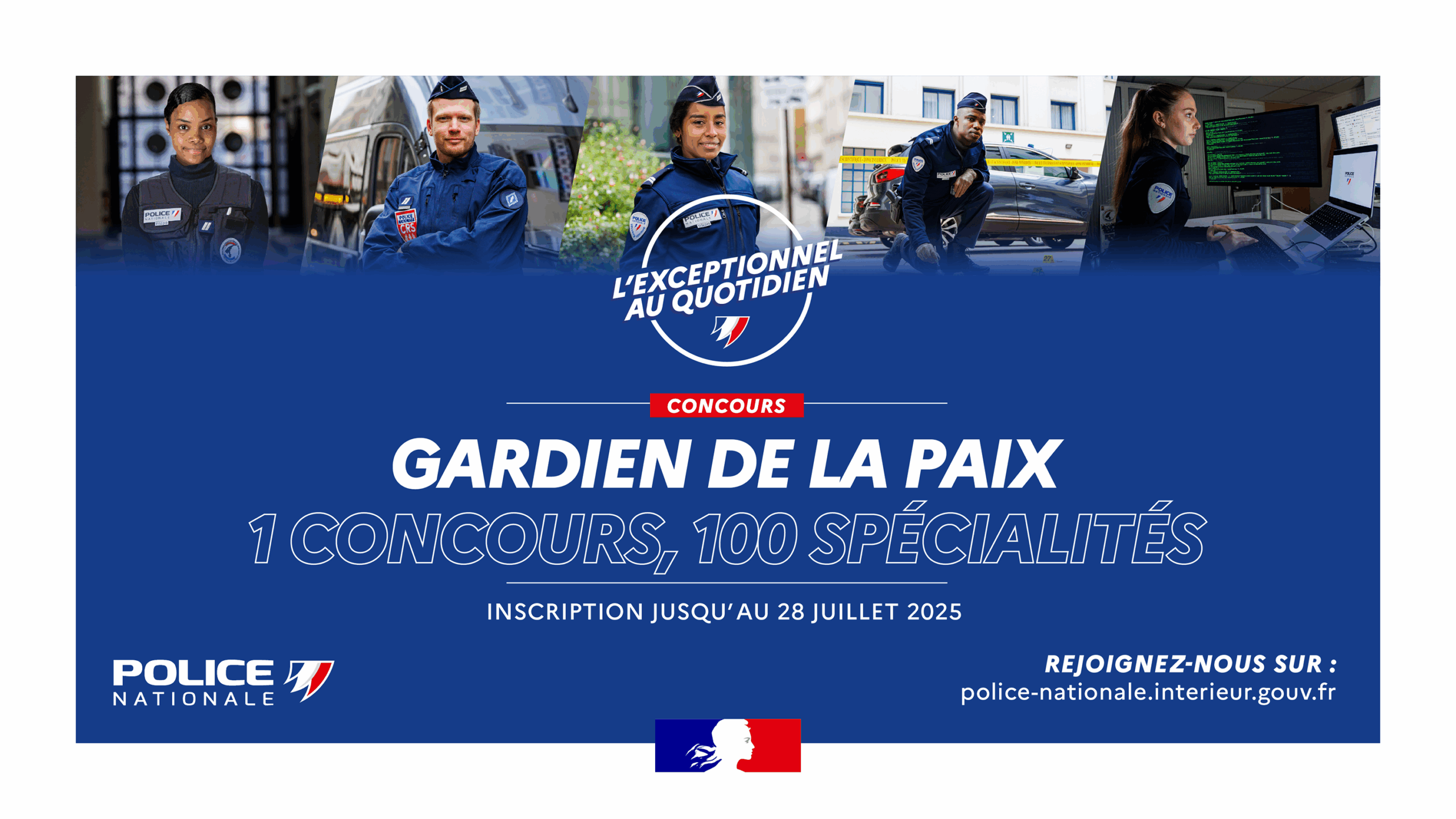 Lire la suite à propos de l’article Concours de gardien de la paix