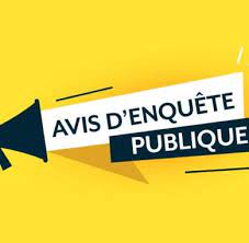 Avis d’enquête publique Parc éolien de la Pâturelle