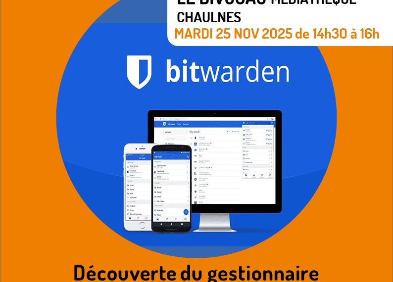 Découverte du gestionnaire du mot de passe Bitwarden – 25/11/2025