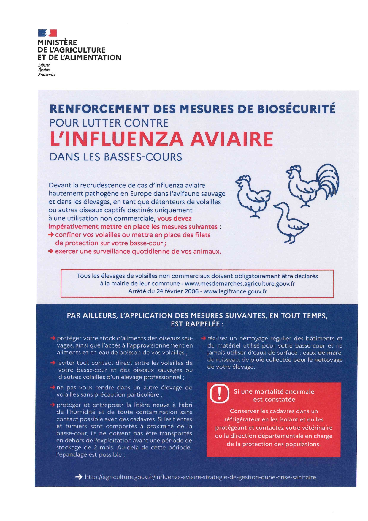 Influenza aviaire
