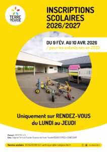 Lire la suite à propos de l’article Inscription scolaire 2026/2027
