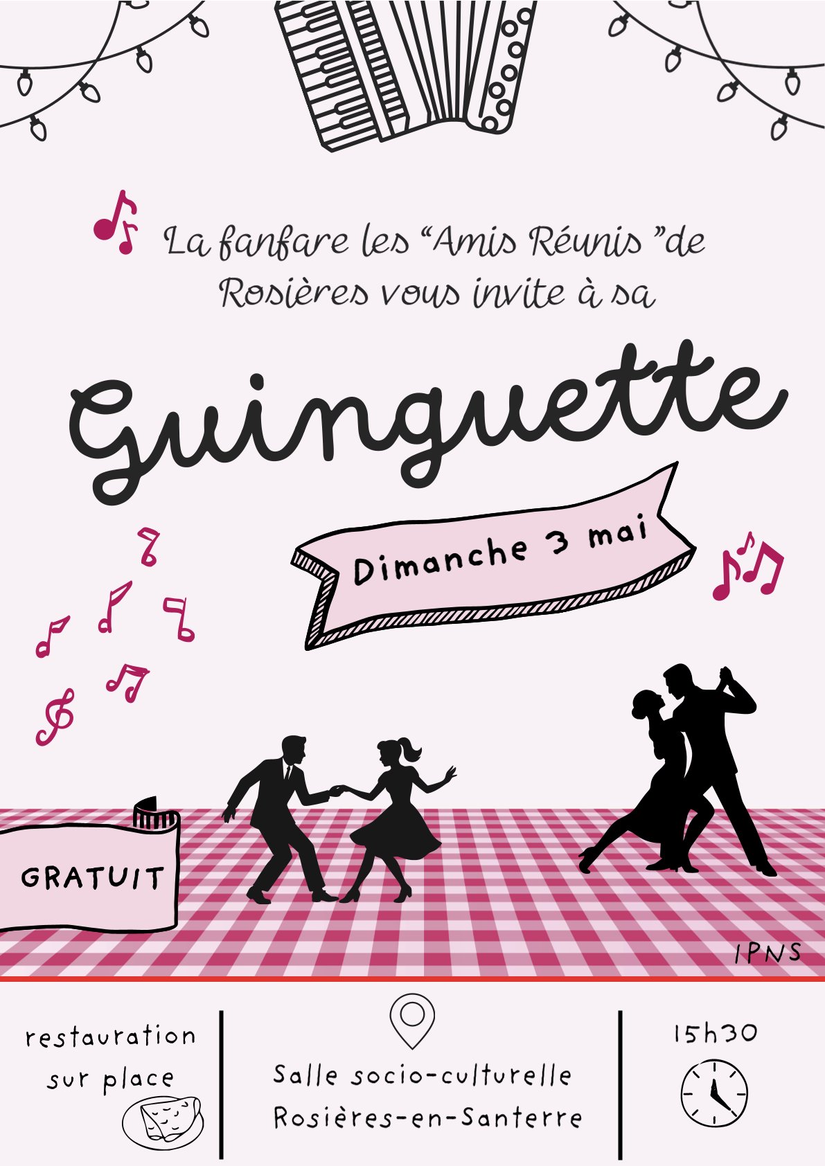 Lire la suite à propos de l’article La fanfare « Les Amis Réunis » : 03 mai 2026