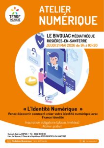 Lire la suite à propos de l’article Atelier numérique : L&rsquo;identité numérique – 21/05/2026