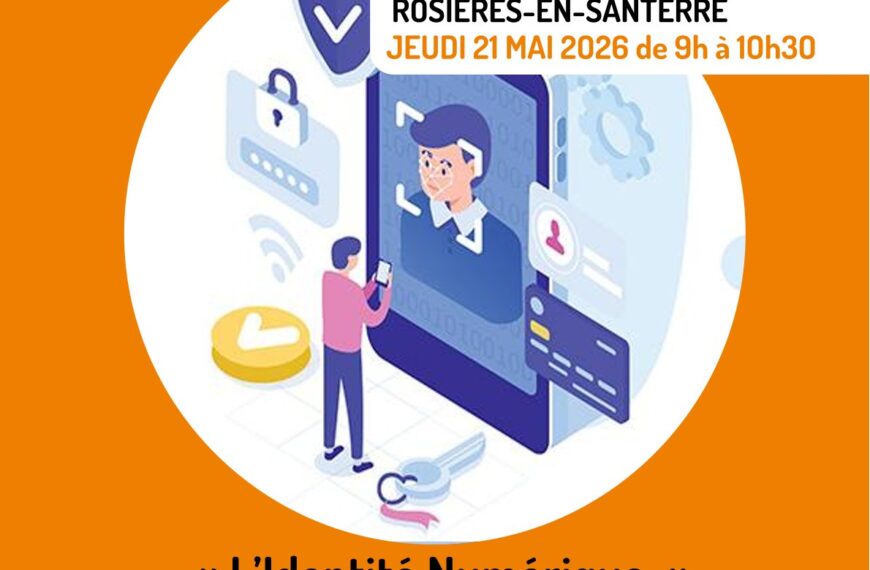 Atelier numérique : L&rsquo;identité numérique – 21/05/2026