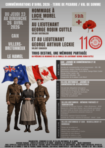 Lire la suite à propos de l’article Souvenirs Français, commémorations du 22 au 26 avril