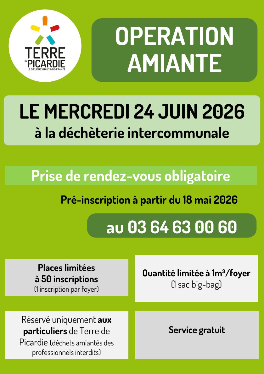 You are currently viewing Opération Amiante : 24/06/2026