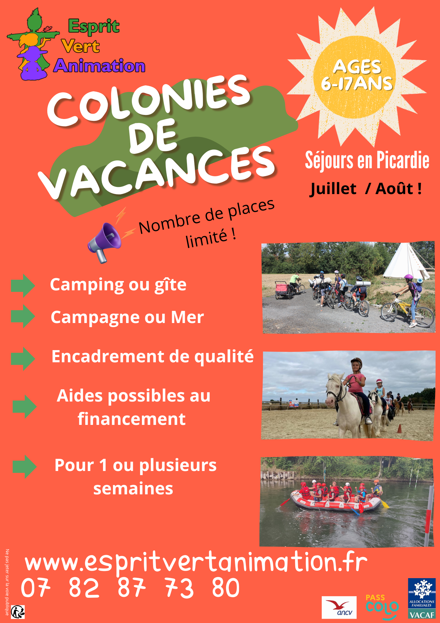 Esprit Vert Animation : colonies de vacances