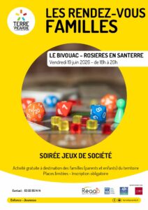Lire la suite à propos de l’article Soirée Jeux de société le 19/06/2026